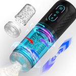 OEM Digital Display 3 In1 Electric Male Masturbators Vibration Rotating Sucking Sex Toy for Men Masturbation Cup - 图片 2