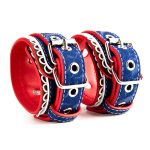 OEM 3PCS Bondage Kits PU Leather Restraint Set Fetish BDSM Gear Erotic Role Play Sex Toys for Couples SM Adult Cosplay Games - 图片 2