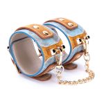 OEM Hot 3Pcs/set Sex Toys for Woman PU Leather SM Sex Bondage Set Hand Cuffs Collar Blindfold Erotic Sex Toy for Couple - 图片 2