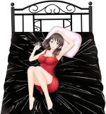 OEM PVC Vinyl Allergy Relief Bed Hypoallergenic Sex Game Bedding Sheets Disposable Waterproof Bed Sheet - 图片 2