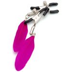 OEM Hotselling Bdsm Lady Sexy Toy Nipple Clip Clamp Women Sexy Toys with pink Feather New - 图片 2
