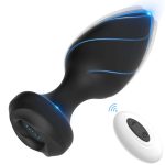 Vibrating Butt Plug Rechargeable Anal Vibrator With Remote Control 10 Vibration Modes Waterproof Anal Sex Toys for Men - 图片 2