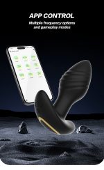 360 Rotation Adult Sex Toys Wireless APP-controlled Anal Plug Vibrator Women/Men Prostate Massager Gay Butt Plug Female - 图片 2