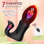 OEM Dual Motors Vibrating Anal Plug Prostate Massager Clitoral G Spot Stimulator Remote Anal Toys Butt Plug Vibrators - 图片 2