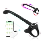 Factory Direct Sale APP Remote Control Cock Rings Vibrating Cock Ring Sex Toys for Men Delay Ejaculation - 图片 2