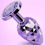 3 Pack Butt Plugs Set Luxury Geometric Diamond Design Anal Dilator Adult Sex Toys G Spot Prostate Stimulation Metal Butt Plugs - 图片 2