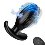 OEM Remote Control Male Vibrating Prostate Massager G Spot Stimulator Electric Shock Anal Plug Vibrator - 图片 2