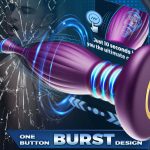 Female Retractable Vibrator G-spot Stimulation Masturbator Male Prostate Massager Vestibule Anal Plug APP Remote Control Adult - 图片 2