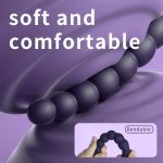 OEM Wholesale Silicone Vibrating Anal Plug Anal Beads Adult Sex Toys Butt Plug Sex Toys for Woman Prostate Massager - 图片 2