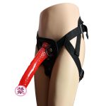 Strap-on Realistic Dildo Wearable Harness Detachable Silicone G Spot Stimulator Penis for Lesbian Women - 图片 2