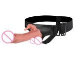 Liquid Silicone Simulation Large Strap on Dildo Female Masturbator Wearable Clitoral Stimulation Dildo Adult Sex Toys - 图片 2