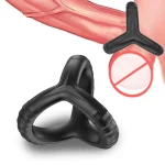 Factory Price Toy Sex for Men Cock Ring Penis Ring Stretchy Harder Stronger Erection Cock Ring - 图片 2