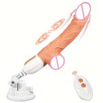 Automatic Remote Control G-Spot Clitoral Anal Stimulation Realistic Big Dildo Hands-free Thrusting Vibrating Sex Dildo Machine - 图片 2