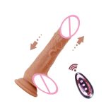3 in 1 Remote Control Thrusting Large Vibrating Heating Dildo Realistic Huge Big Thick XXL Dildo for Women - 图片 2