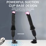 Hands-Free Thrusting Dildo Vibrator with 10 Vibration & 3 Power Modes Realistic Silicone Strong Suction Cup for Couples Dildos - 图片 2