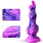 Fantasy Horse Dildo With 2 Big Knots Strong Suction Cup Thick Anal Dildo-Adult Sex Toy - 图片 2