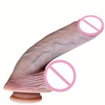 OEM Real Penis Vibrating Sex Toys Electric Dildo for Women Remote Vibrator - 图片 2