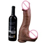 OEM Soft Silicone Vibrator with Monster Features Huge Dildo Realistic Sex Toy - 图片 2