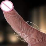 Factory Supply Wireless Remote Control Realistic Dildo Sex Toys Dildo Vibrator for Women Telescopic Vibrating Dildos for Women - 图片 2