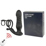 Telescopic Butt Plug With Cock Ring Penis Delay Ejaculation Prostate Massage 9 Vibrating APP Control Dlido Male Anal Vibrator - 图片 2