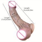 OEM Wholesale Flesh Telescopic Realistic Dildo Vibrator for Women Masturbator Huge Penis With Suction Cup Sex Toys for Couple - 图片 2