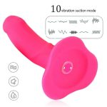 Strap on Silicone Dildo Vibrator Sex Toys for Woman Harness Chastity Detachable with Panty Female Masturbator Les Sex Product - 图片 2
