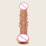 OEM Best-Selling Adult Male Silicone Dildo Liquid Realistic Masturbator Sex Toy for Women Hot Adult Product - 图片 2