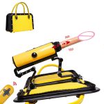 OEM Speed Adjustable Women's Telescopic Penis Sex Machine Handbag Remote Control Full Automatic Gun Machine with Realistic Dildo - 图片 2