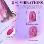 OEM Silicone Vibrating Fantasy Monster Dildo G-Spot Clit Anal Stimulation Remote Control Thick Horse Animal Dildo Vibrator - 图片 2