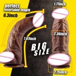 OEM Remote Control Dildo Vibrator Sex Toy Female Couple Game Real Dildo Thrust G-spot Massage USB Magnetic Dildo for Women - 图片 2