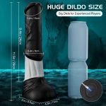 Remote Control Vibrating Realistic Horse Animal Anal Dildo Adult Sex Toys 30cm Thrusting Dragon Monster Huge Big Dildo Vibrator - 图片 3