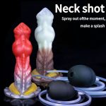 OEM Monster Squirting Silicone Ejaculating Dildo Adult Toys for Women Men with Knots Alien Fantasy Dildo - 图片 3