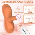 OEM Vibrators Dildo with 10 Vibrating Modes Remote Control Vibrator Anal G-Spot Double Stimulator Dildo Adult Sex Toy - 图片 3