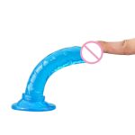 Cheap Price Wholesale Dildo TPE Realistic Huge Artificial Penis for Women Wholesale Crystal Dildo with Discreet Packaging - 图片 3