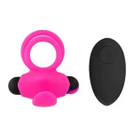 Adult Sex Toy Man Wearing Silicone Gum Vibrate the Penis Cover Wireless Remote Control Lock Essence Ring Penis Ring Men - 图片 3