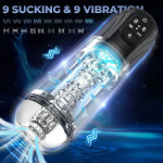 Vibrating Vaginal Pocket Pussy Men Suction Stroker Automatic Penis Pump Electric Male Sucking Masturbation Cup Sex Toys for Man - 图片 3