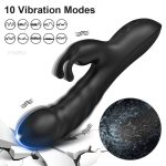 Powerful Rabbit Vibrator Female for Women G Spot Clitoris Stimulator Vagina Nipple Massage Dildo Silent Adults Sex Toy for Women - 图片 3
