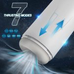 Waterproof Telescopic Vibration Heating Masturbation Cup Waterproof Automatic Men Thrusting Stroker Machine for Male Sex Toy - 图片 3