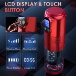 3D Sleeve Strong Stimulation Innovative Motors Telescoping LCD Display Automatic Male Stroker Thrusting Masturbation Cup for Men - 图片 3