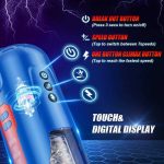 Realistic 3D Textured Ultra-Soft Pussy Male Electric Stroker Adult Sex Toy Automatic Thrusting Rotating Man Masturbation Cup - 图片 3