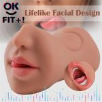 Hot Selling Men Massage Manual Masturbation Bust Silicone Doll Big Breast Skin Color Airplane Cup Male Masturber Cup Toys - 图片 3