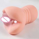 Wholesale TPE Artificial Pocket Pussy Sex Toy Massager Vagina Anal Toys for Men Silicone Male Masturbation Aircraft Cup - 图片 3