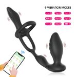 APP Control Vibrator Anal Butt Plug Sex Toys for Woman Pussy and Anal Prostate Massager Cock Ring Anal Plug - 图片 3