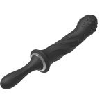 Wholesale Sex Toys Soft Silicone Anal Butt Plug Black Vibrator Adult Handheld Anal Plug for Women Men - 图片 3