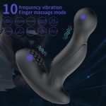 Wholesale Remote Control Electronic Prostate Massage Anal Plug Toys Vibrator Prostata Massager for Male - 图片 3