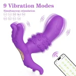 OEM Bluetooth APP Control Penetration Vagina Dildo Vibrator Female Clit Stimulator Wearable Panties Adult Sex Toys - 图片 3