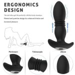 Prostate Massager Vibrating Anal Plug G-spot Vibrator Anal Training Device Silicon Toy Anal Plug Masturbation Stick for Gay - 图片 3