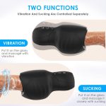 Penis Vibrator Delay Ejaculation Penis Delay Trainer Male Masturbator Glans Stimulator 7 Modes Sucking Massager Sex Toys for Men - 图片 3