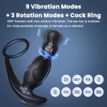 Rotating Butt Plug Vibrators Sexy Toys APP Wireless Remote Control Sex Toys Prostate Massager Cock Ring for Adult 18 - 图片 3