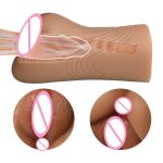 3D Artificial Vagina Male Masturbators Cup Realistic Vaginal Real Vagina Soft for Men Masturbation - 图片 3